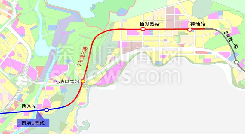 深圳地鐵2號(hào)線東延段（站點(diǎn)、線路圖、開(kāi)通時(shí)間、最新消息）